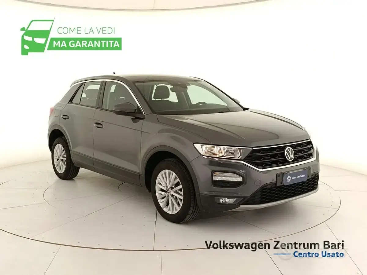 Usata VW T-Roc Style 116 CV (85 kW) 2021 Grigio SUV