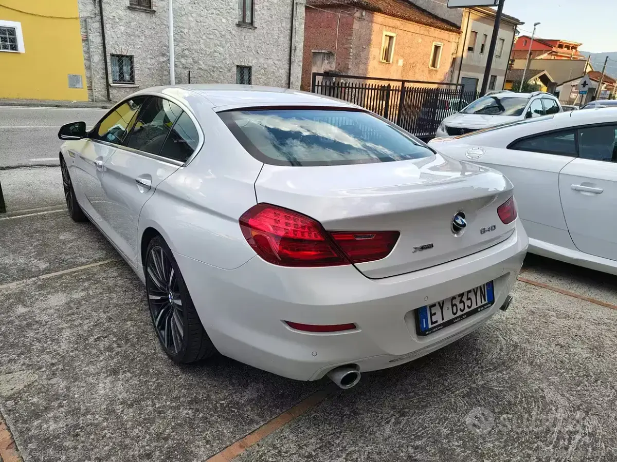 Usata BMW 640 Luxury Line 313 CV (230 kW) 2015 Bianco Coupé