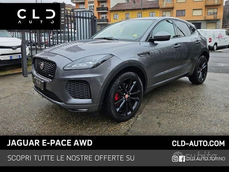 Usata Jaguar E-Pace R-Dynamic 200 CV (147 kW) 2018 Grigio scuro SUV