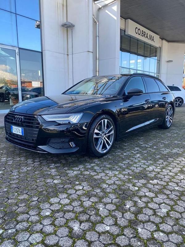 Usata Audi A6 S-Line 204 CV (150 kW) 2018 Nero Station wagon