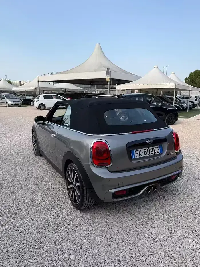 Usata Mini John Cooper Works Cabriolet Hype 192 CV (141 kW) 2017 Bianco Cabrio