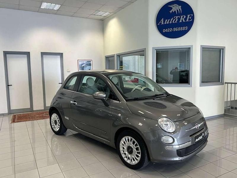 Usata Fiat 500 Lounge 69 CV (50 kW) 2011 Grigio Utilitaria