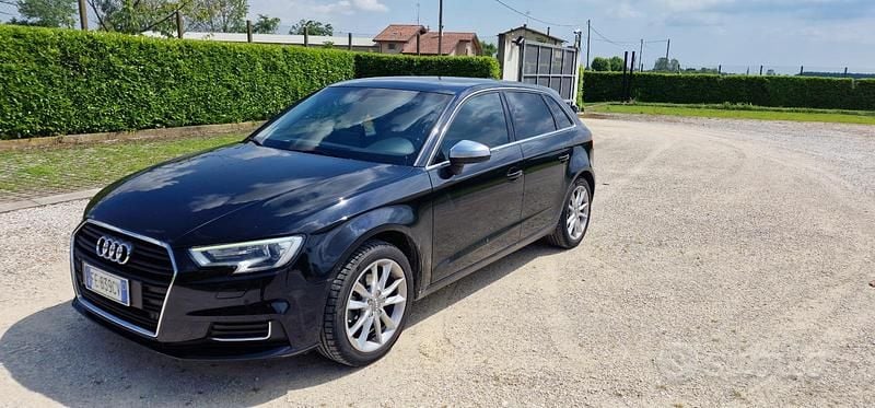 Usata Audi A3 Ambiente 150 CV (110 kW) 2016 Nero Berlina