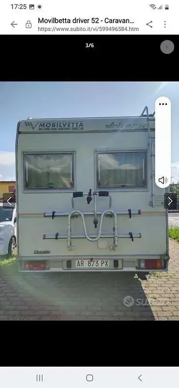 Usata Fiat Ducato 82 CV (60 kW) 1998 Bianco Furgone