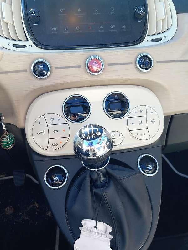 Usata Fiat 500C Dolcevita 69 CV (50 kW) 2021 Beige Cabrio