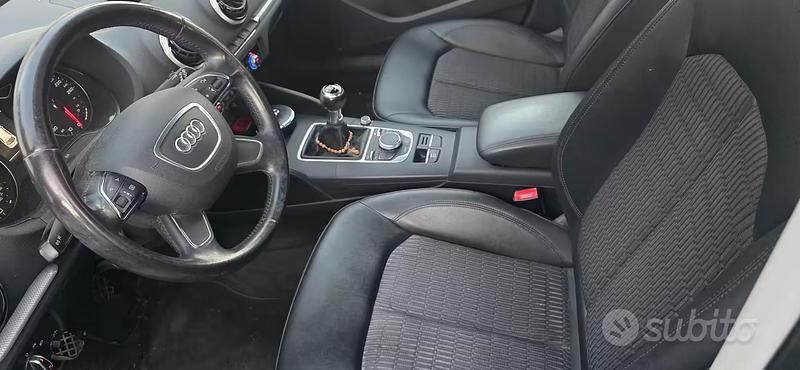 Usata Audi A3 2013 Bianco Berlina