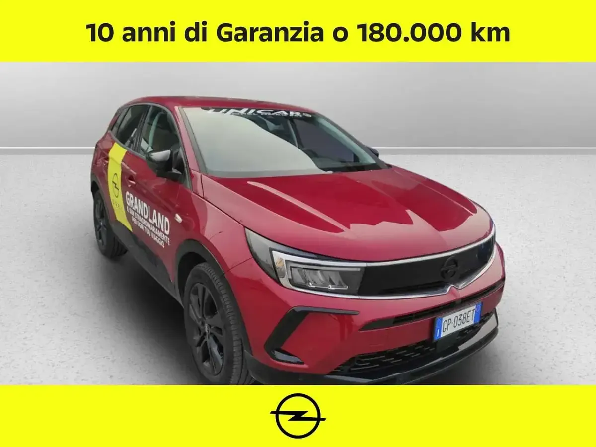 Usata Opel Grandland X S 130 CV (95 kW) 2023 Rosso SUV