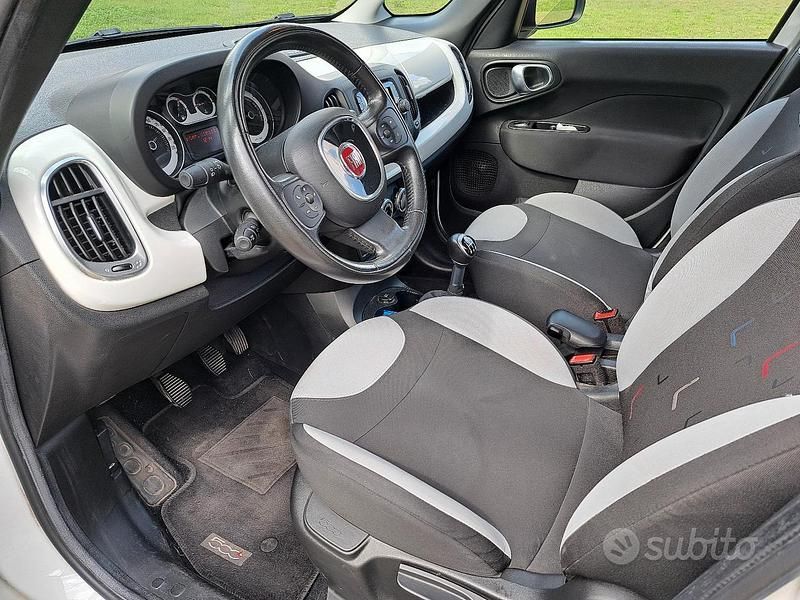 Usata Fiat 500L Pop Star 95 CV (69 kW) 2016 Bianco Monovolume