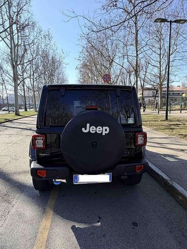 Usata Jeep Wrangler Sahara 272 CV (200 kW) 2022 Nero SUV