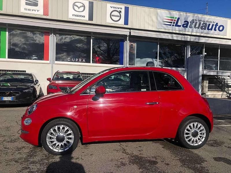Usata Fiat 500 Lounge 95 CV (69 kW) 2016 Rosso Berlina