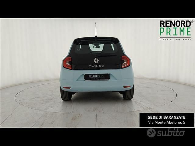 Usata Renault Twingo Equilibre 60 kW (82 CV) 2022 Azzurro Utilitaria