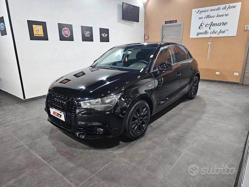 Usata Audi A1 Sportback Ambition 90 CV (66 kW) 2012 Nero Utilitaria