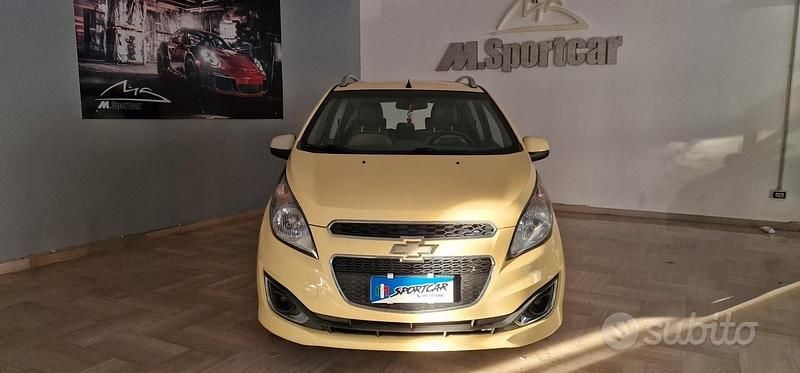 Giallo Usata 2014 Chevrolet Spark Due volumi | 4500 € (Cara) - Immagine 1/4
