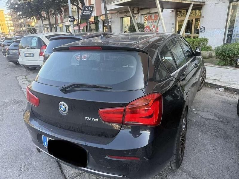 Usata BMW 116 116 CV (85 kW) 2019 Nero Utilitaria
