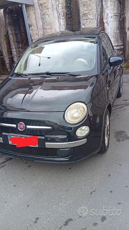 Usata Fiat 500 75 CV (55 kW) 2013 Nero Berlina