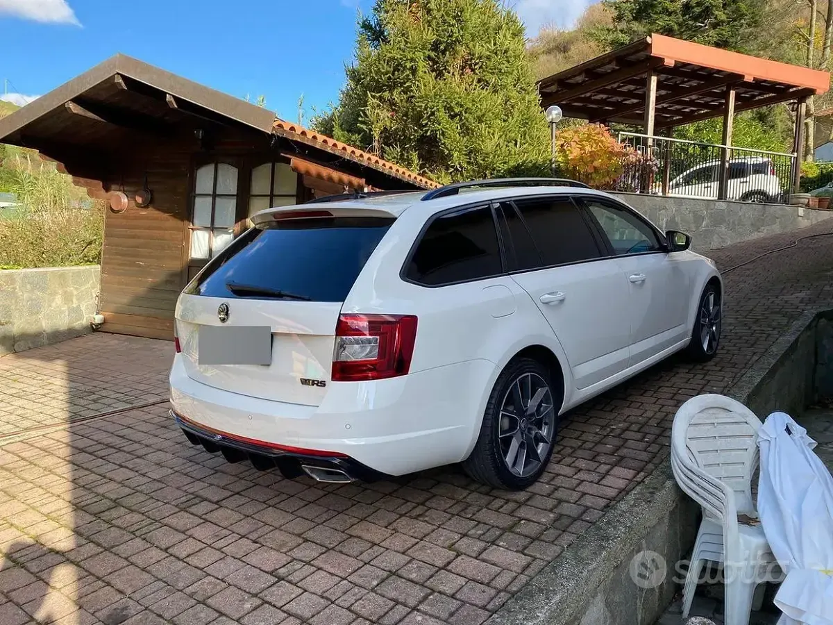 Usata Skoda Octavia RS 184 CV (135 kW) 2016 Bianco Station wagon