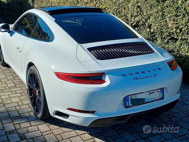 Usata Porsche 911 Carrera S 420 CV (308 kW) 2016 Bianco Coupé