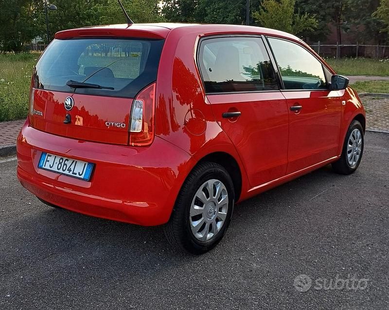 Usata Skoda Citigo Design Edition 60 CV (44 kW) 2017 Rosso Utilitaria