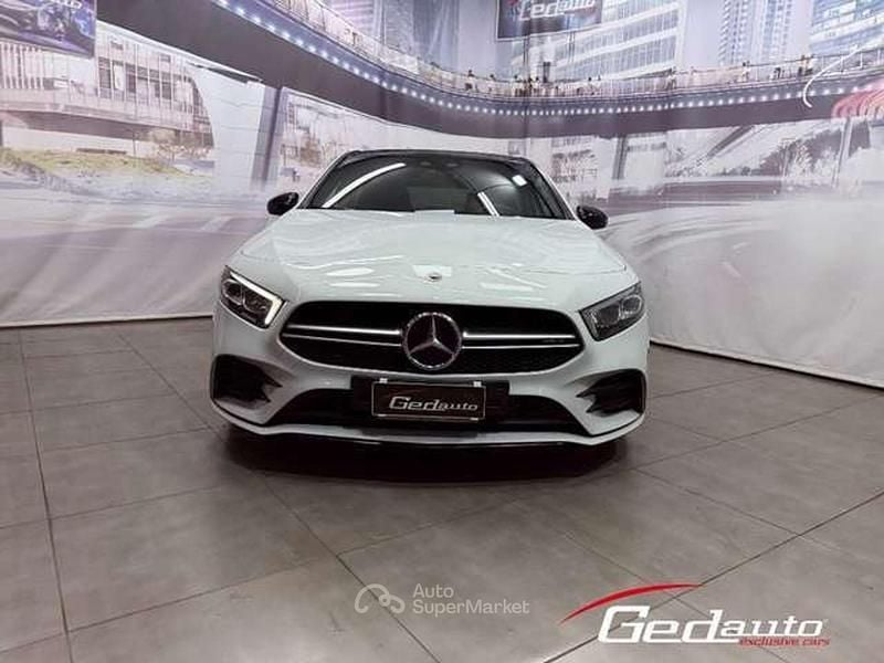 Usata Mercedes A35 AMG Premium Plus 306 CV (225 kW) 2022 Bianco Berlina
