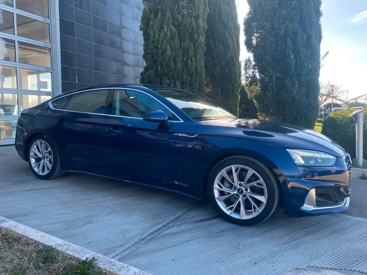 Usata Audi A5 Advanced 286 CV (210 kW) 2022 Blu/azzurro Coupé