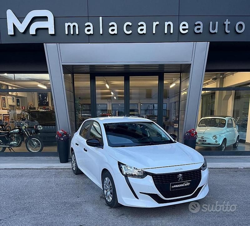 Usata Peugeot 208 Active+ 102 CV (75 kW) 2022 Bianco Utilitaria