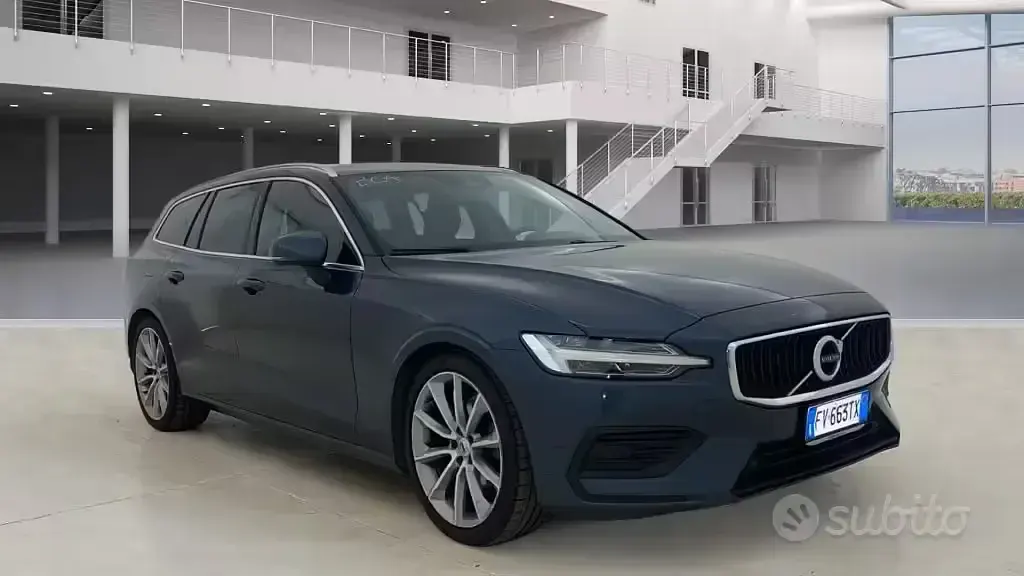 Brugt Volvo V60 Business Edition 150 HK (110 kW) 2019 Blå Stationcar