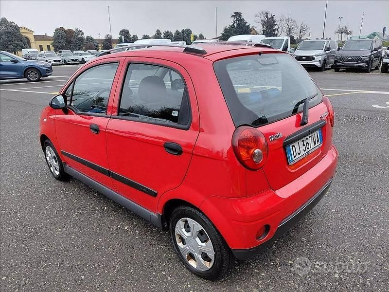 Usata Chevrolet Matiz SE 50 CV (36 kW) 2007 Rosso Utilitaria