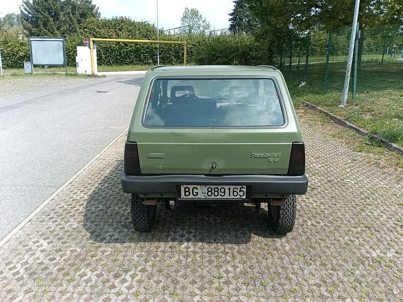 Usata Fiat Panda 4x4 50 CV (36 kW) 1988 Verde Utilitaria