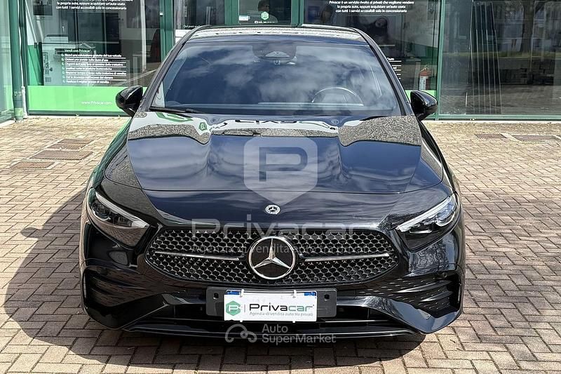 Usata Mercedes A180 AMG Line Premium 136 CV (100 kW) 2024 Nero Berlina
