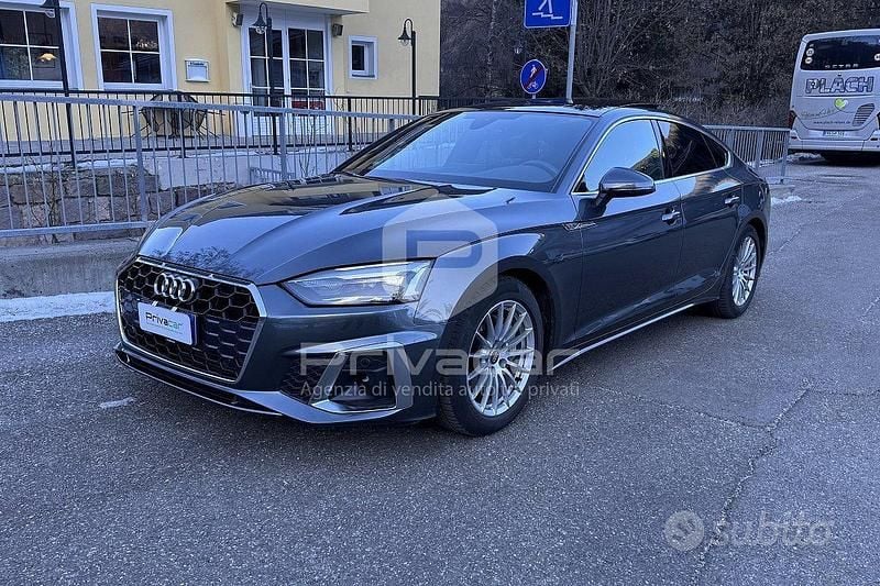 Usata Audi A5 S-Line 204 CV (150 kW) 2021 Grigio Berlina