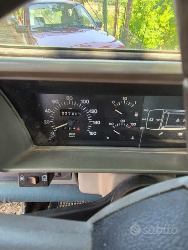 Usata Fiat Panda 4x4 45 CV (33 kW) 2000 Verde Utilitaria