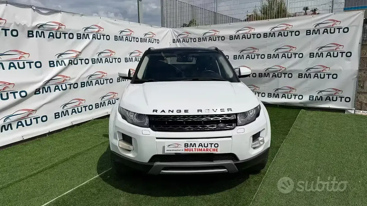 Usata Land Rover Range Rover evoque Prestige 190 CV (139 kW) 2015 Bianco Coupé