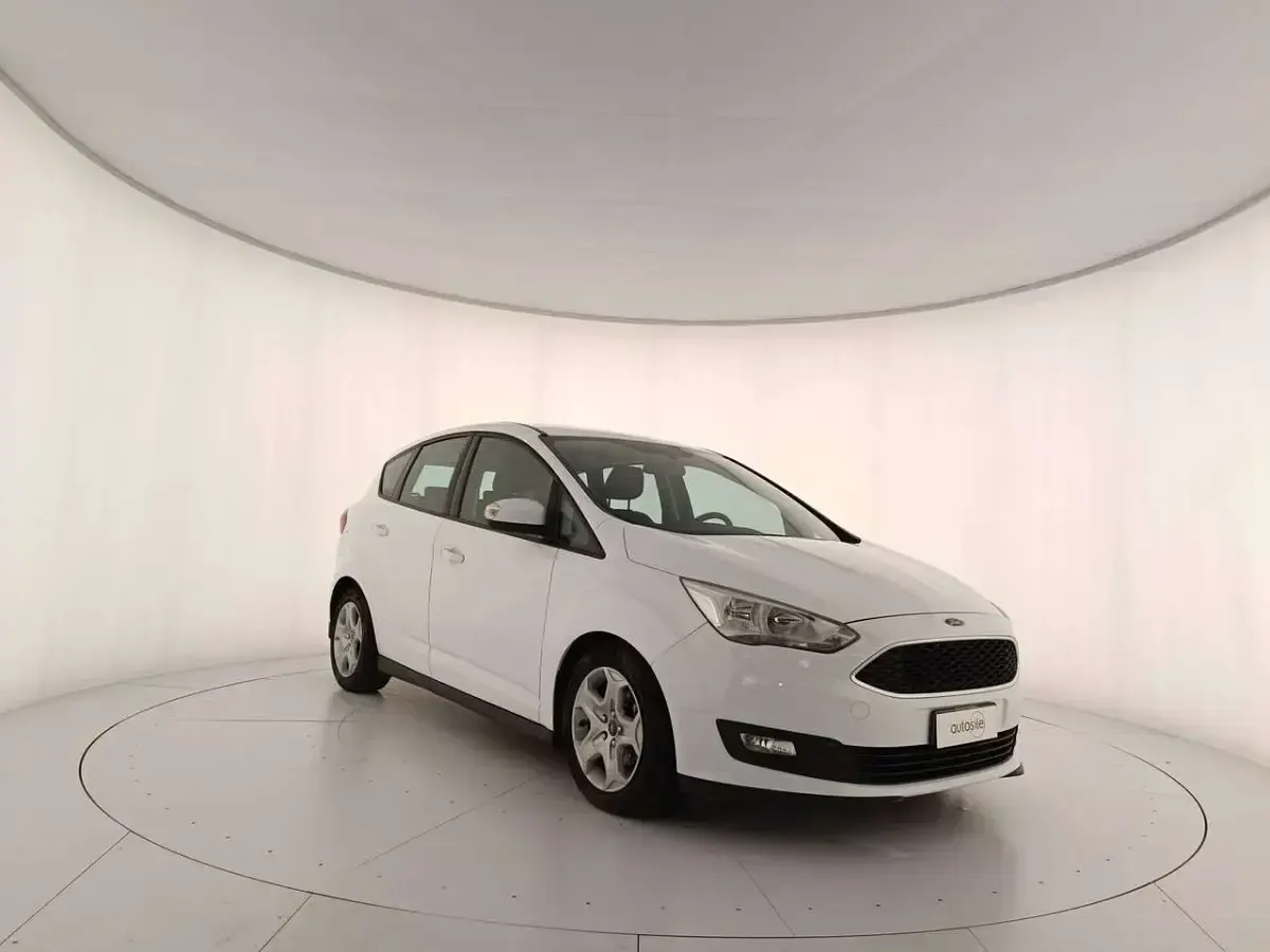 Usata Ford C-MAX Titanium 125 CV (91 kW) 2017 Bianco Monovolume