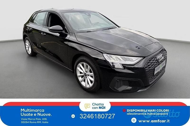 Usata Audi A3 Business 115 CV (84 kW) 2022 Nero Berlina