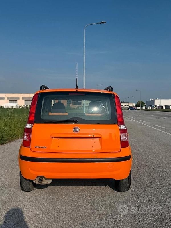 Usata Fiat Panda 60 CV (44 kW) 2009 Arancione Utilitaria