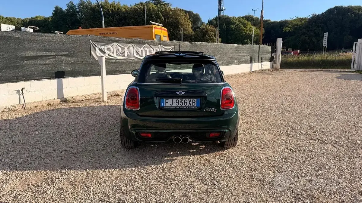 Usata Mini Cooper S Hype 192 CV (141 kW) 2017 Verde Utilitaria