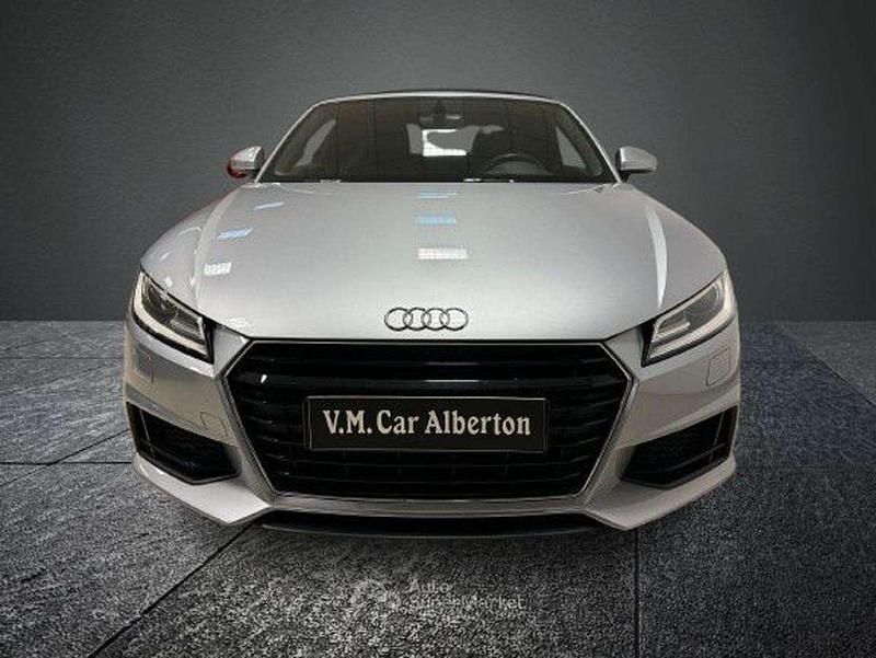 Usata Audi TT Roadster S-line plus 184 CV (135 kW) 2016 Argento Cabrio