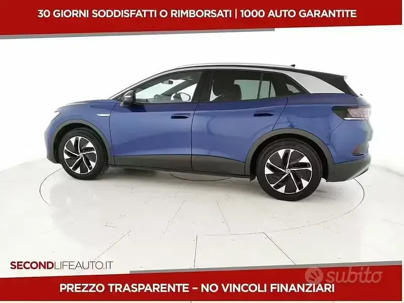 Usata VW ID.4 Business 69 kW (95 CV) 2021 Blu SUV