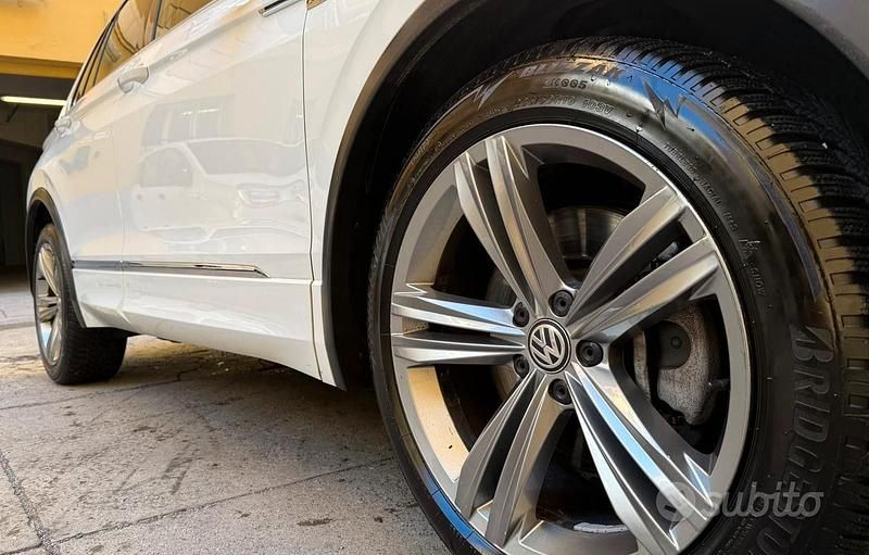 Usata VW Tiguan Advance 190 CV (139 kW) 2018 Bianco SUV