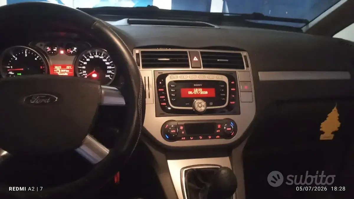 Usata Ford C-MAX 90 CV (66 kW) 2013 Grigio Monovolume