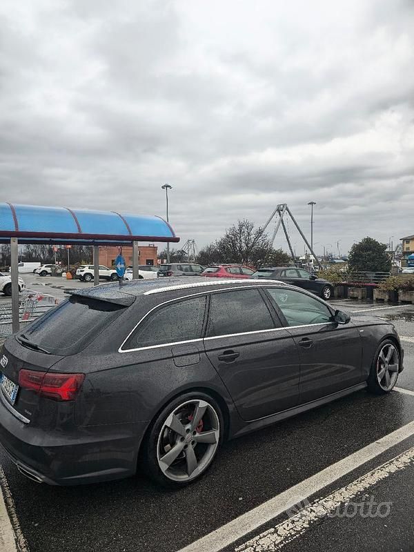 Usata Audi A6 S-Line 218 CV (160 kW) 2015 Grigio Station wagon