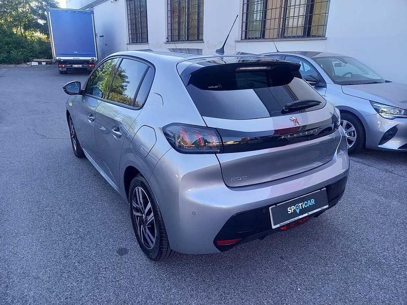 Usata Peugeot 208 Allure 102 CV (75 kW) 2022 Marrone Utilitaria