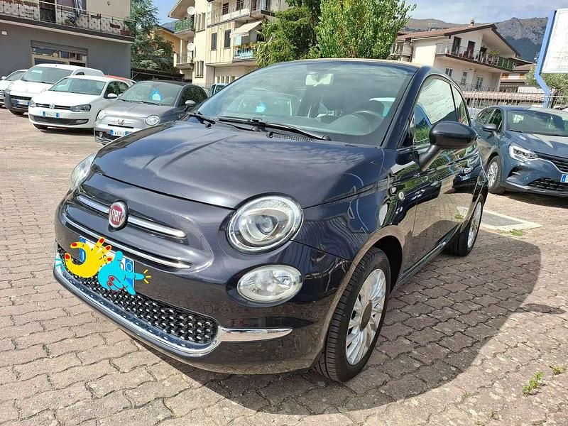 Usata Fiat 500C Lounge 69 CV (50 kW) 2016 Blu/azzurro Cabrio