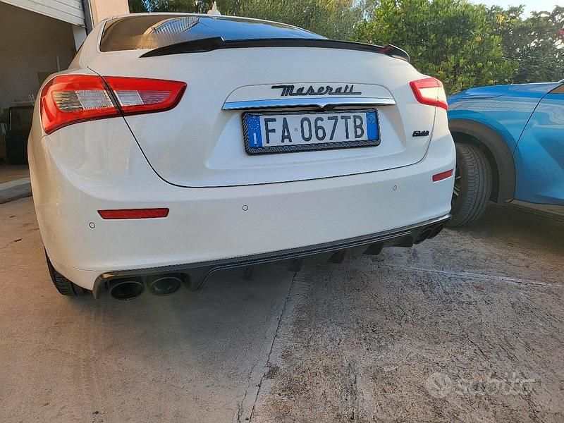 Usata Maserati Ghibli 275 CV (202 kW) 2015 Bianco Berlina