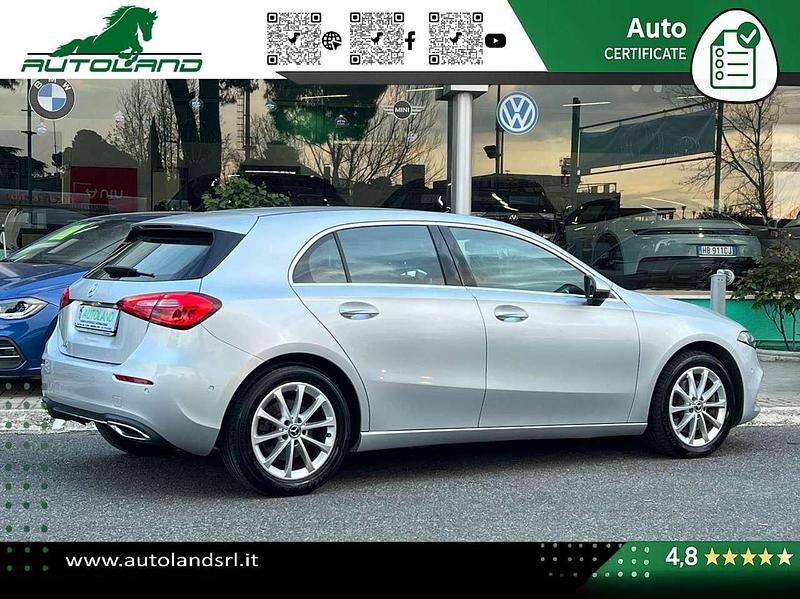Usata Mercedes A220 Business 190 CV (139 kW) 2019 Iridium silver metallic Berlina