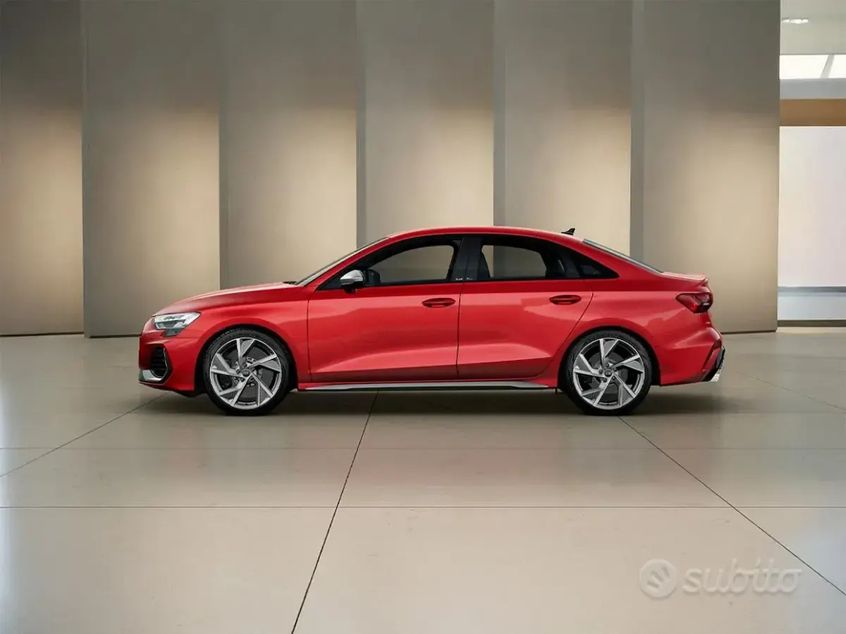 Nuova Audi S3 Design 333 CV (244 kW) 2026 Rosso Berlina