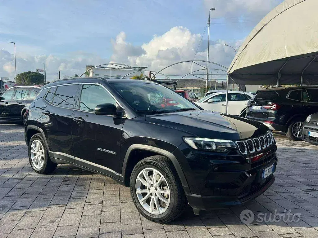 Usata Jeep Compass 131 CV (96 kW) 2021 Nero SUV