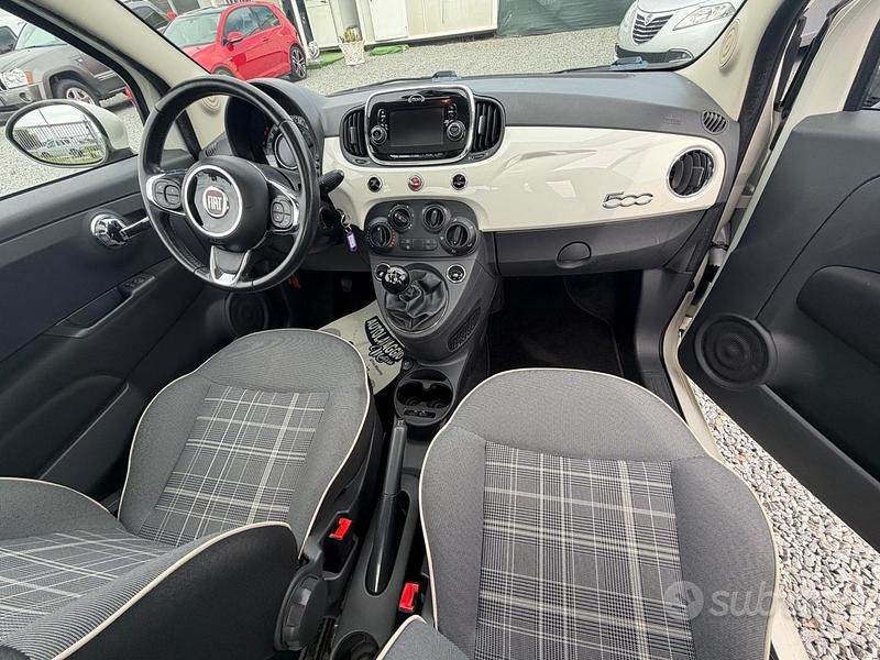 Usata Fiat 500 95 CV (69 kW) 2017 Bianco Coupé