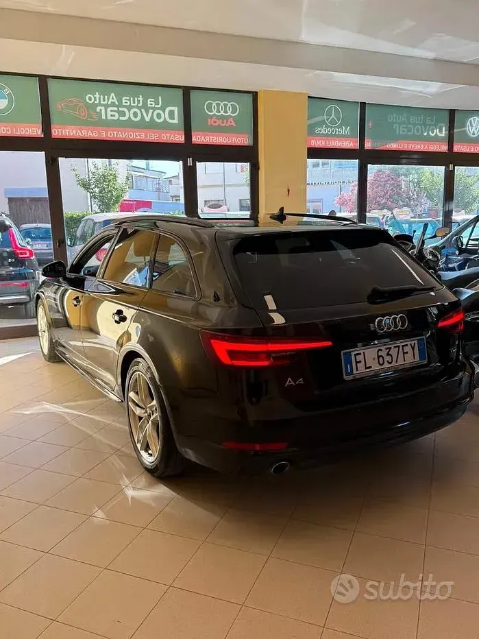 Usata Audi A4 S-Line 122 CV (89 kW) 2017 Nero Station wagon