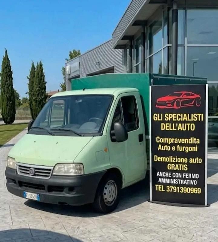 Usata Fiat Ducato 2002 Verde Furgone
